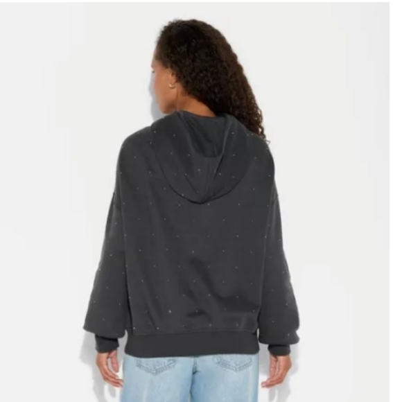 Fabulously Wicked Charcoal Hoodie - Picture 3 of 5